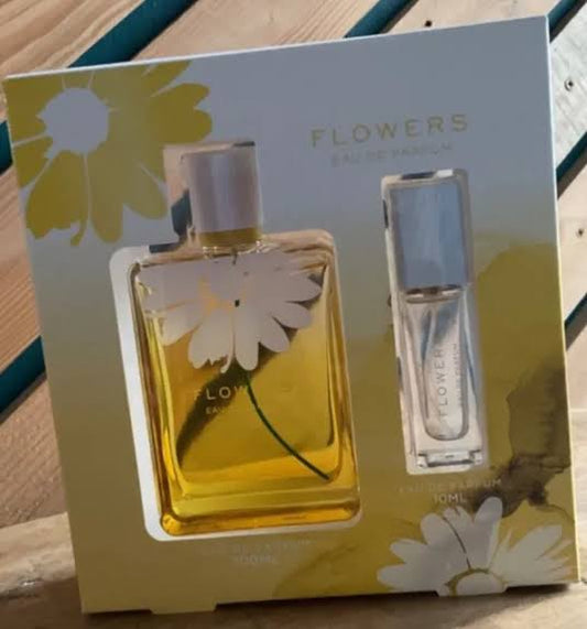 Next  Uk eau de perfume flowers 100ml + 10ml set