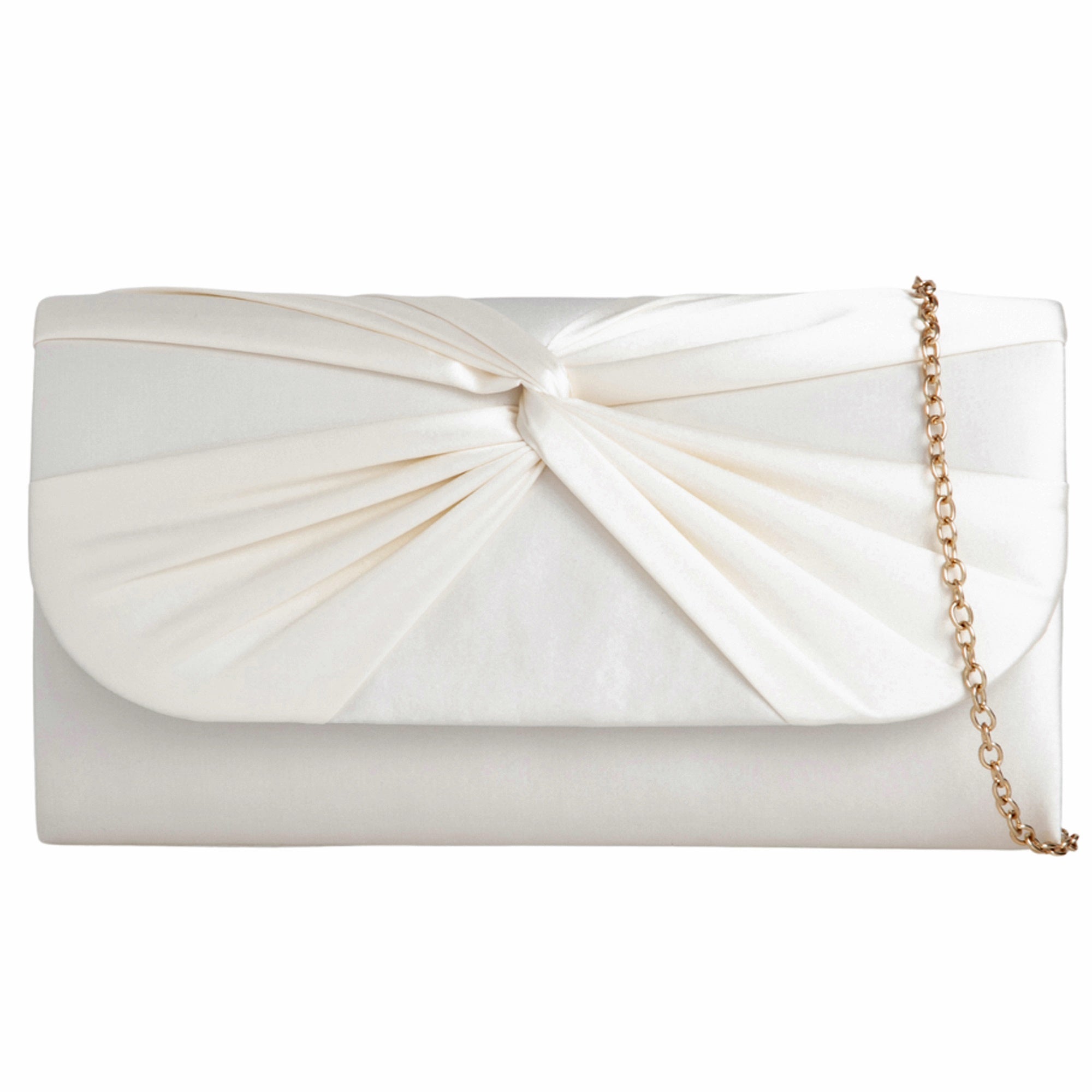 Gold and shop white clutch