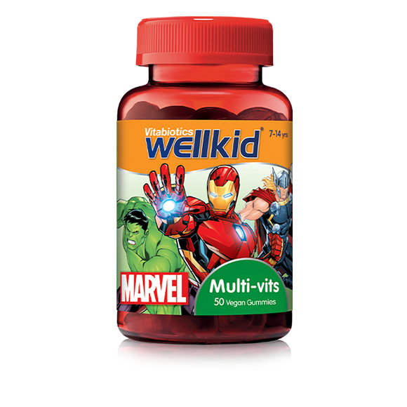 Vitabiotics Wellkid Marvel Multi-vits 50 gummies