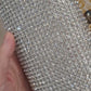 Koko Uk Diamante Rhinestone Ladies Clutch Bag Silver