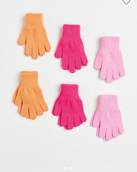 H&M uk girls winter gloves 1 to 4 years