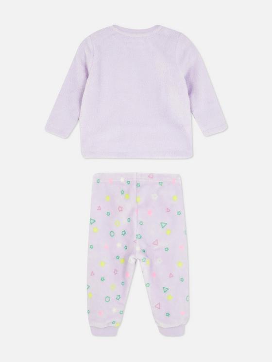 Primark Uk 2023 fleece baby girls pyjama pj set