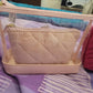 Claires uk pink 2 in one transparent make up bag