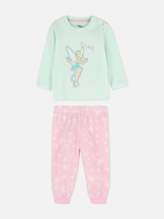 Primark Uk 2023 fleece baby girls pyjama pj set