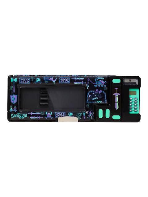 Smiggle Uk pencil box case with calculator