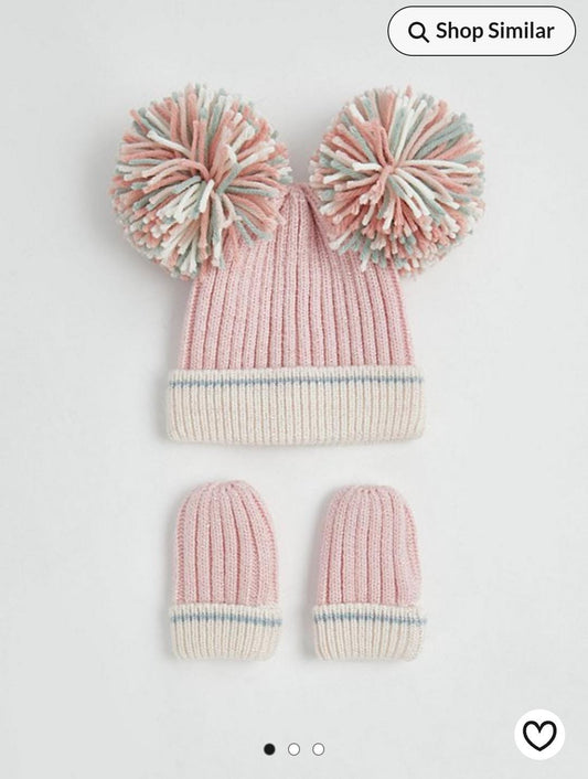 George  Uk  matching hat and mittens set