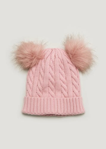 Matalan Uk pink pom pom Hat