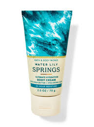 Bath and body works water lily spring Fragrance body cream 70g