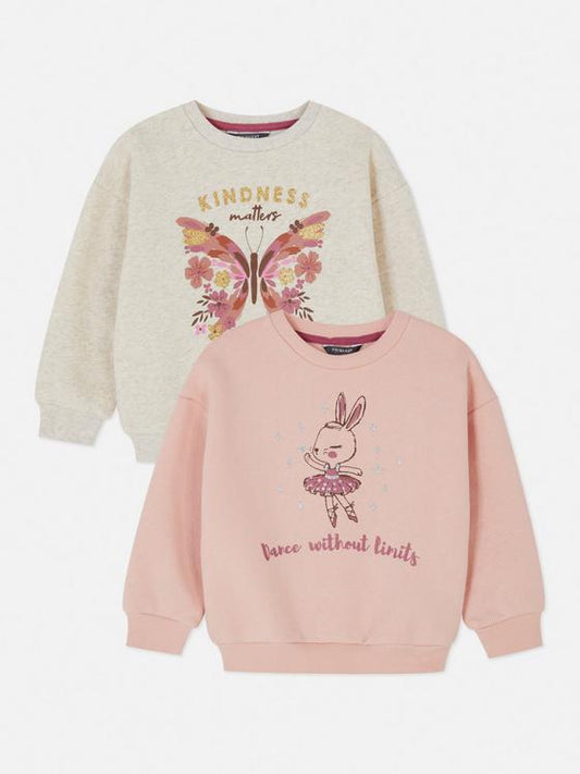 Primark Uk 2023 girls fleece top sweatshirts