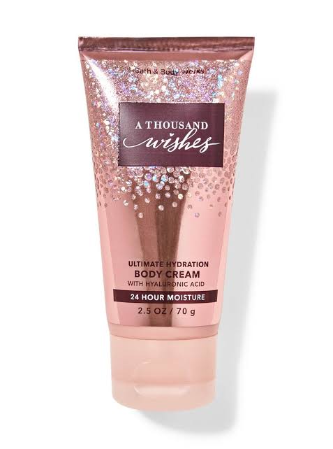 Bath and body works A thousand wishes Fragrance body cream 70g