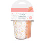 Bm bargains  Uk kids glass with lid and straw