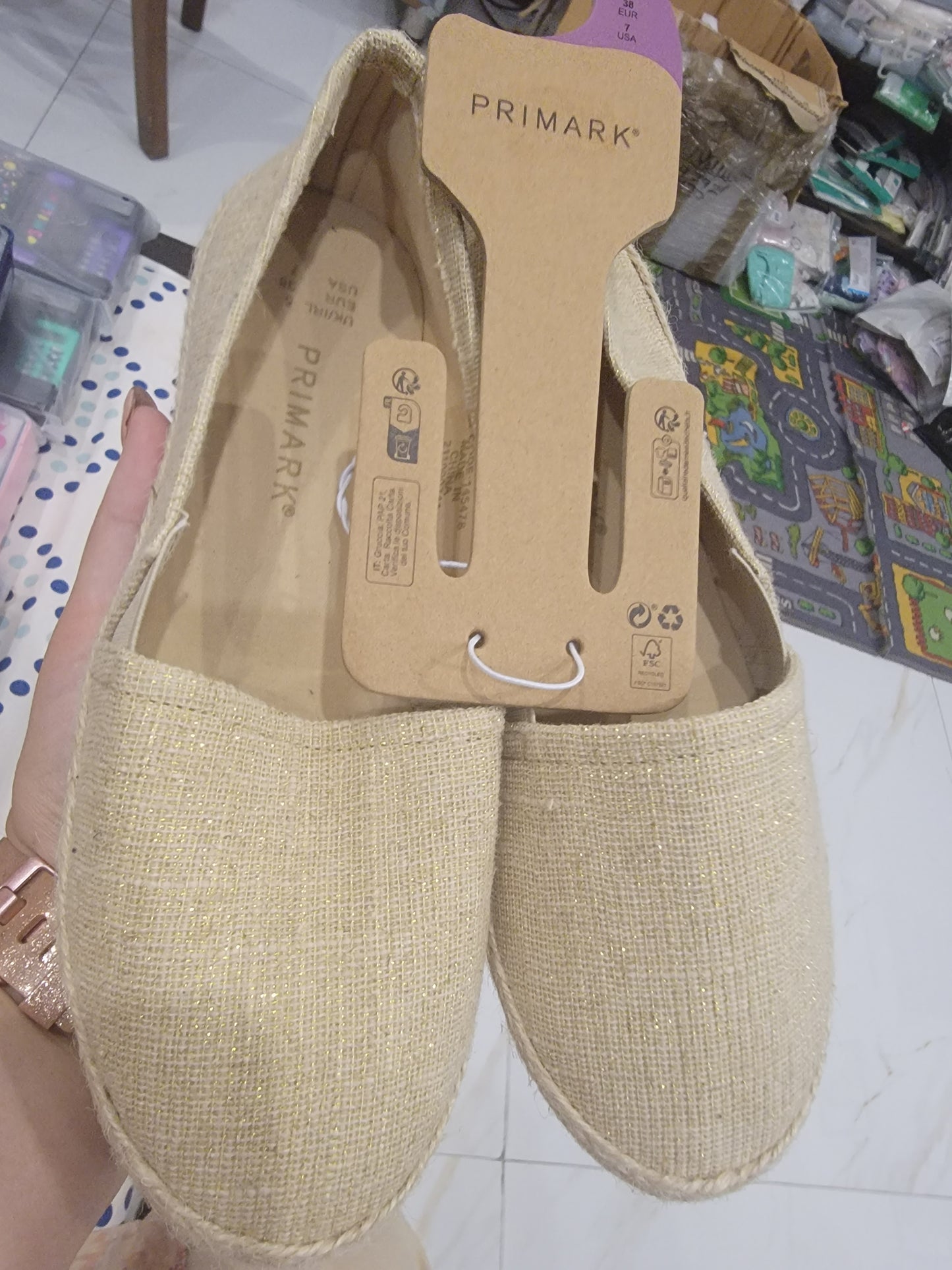 Primark women canvas shoes size 38