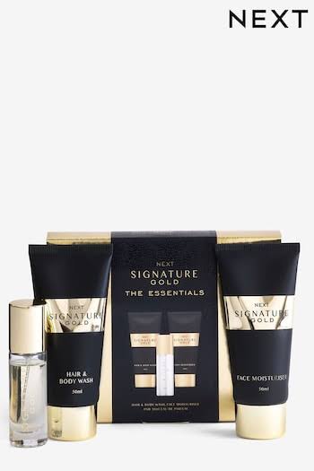 Next Men signature gold  gift set