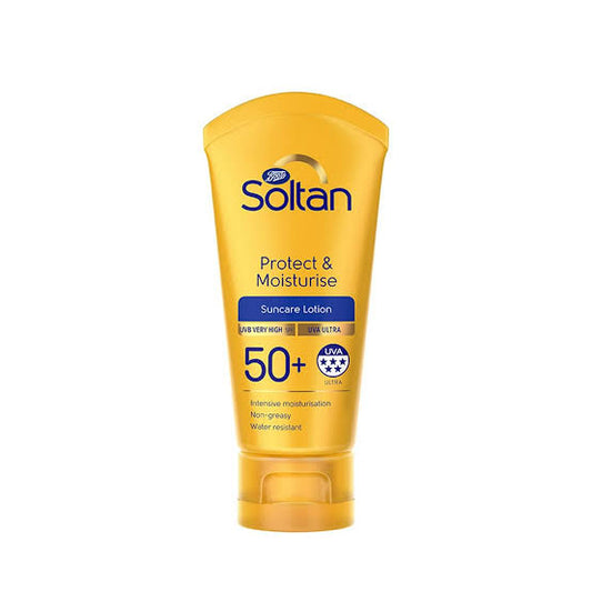 Boots Soltan Mini Protect & Moisturise Lotion SPF50+ 50ml