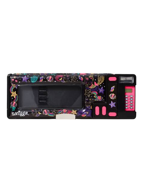 Smiggle Uk pencil box case with calculator