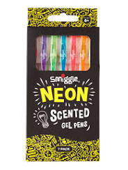 Smiggle Uk neon Scented Gel Pens 7