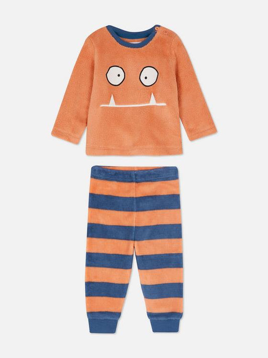 Primark Uk 2023 fleece boys pyjama pj set