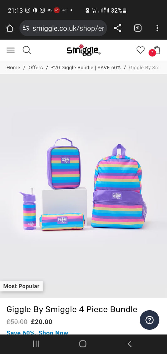 Smiggle Uk bundle Set