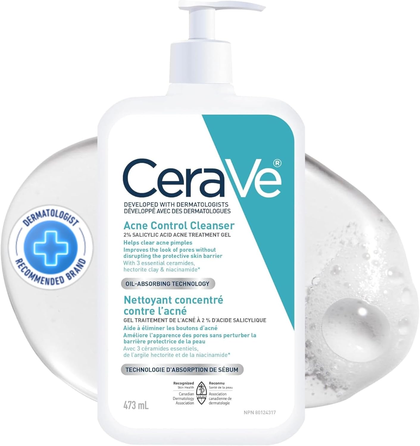 CeraVe Acne Control Cleanser 437 ml expiry 2/26