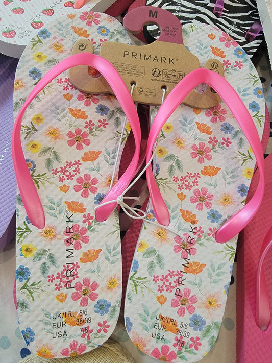 Primark women flip flops size 38/39