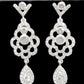 Diamante Rhinestone Earrings E1