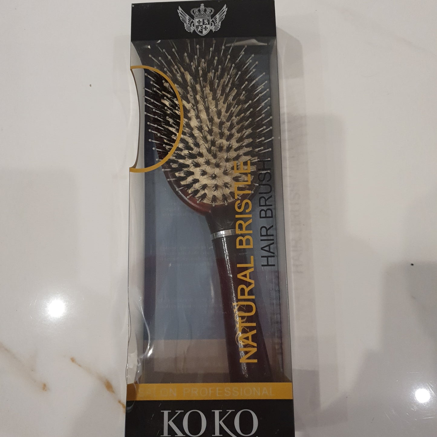 Amazon Uk koko fashion natural bristle brush