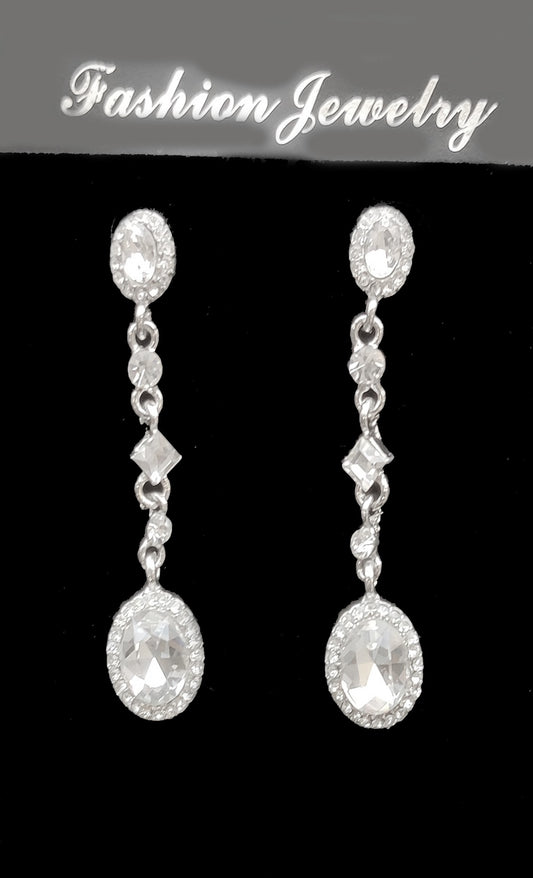 Diamante Rhinestone Earring E4