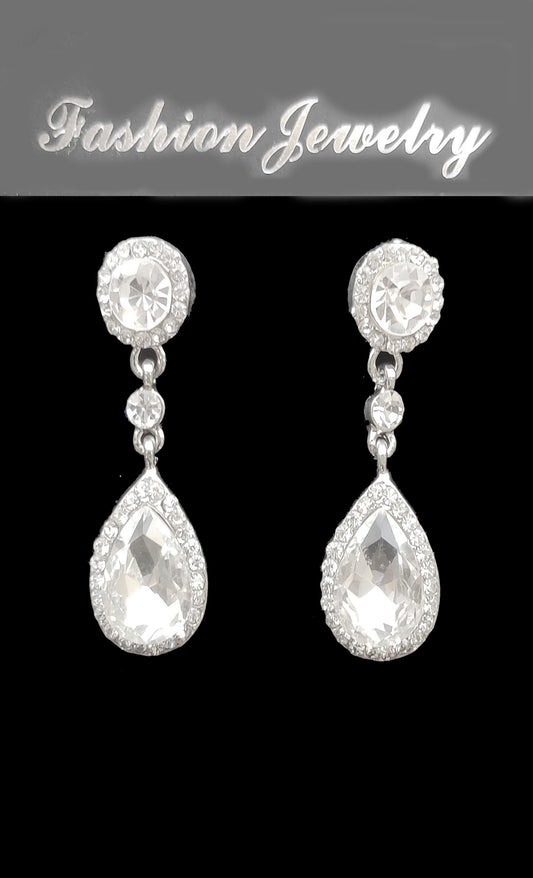 Diamante Rhinestone Earring E6