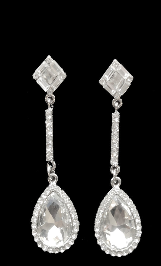 Diamante Rhinestone Earring E8