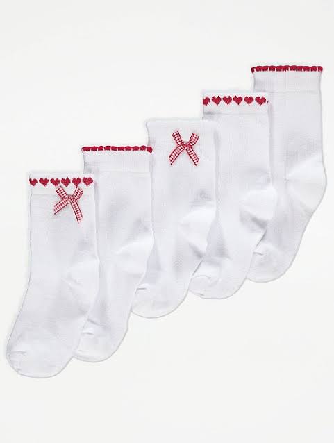 George Uk girls 5 pairs socks