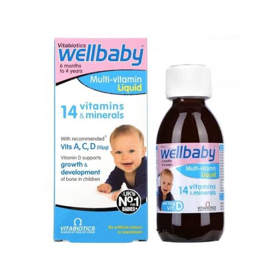 Vitabiotics Wellbaby Multivitamins Liquid 150ml 7/24 Expiry – UShopUK